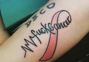 Fck Cancer Temporary Tattoo  Word Tattoo  Small Temporary  Etsy